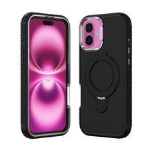 Load image into Gallery viewer, Apple iPhone 16 Case Compatible with MagSafe Military Grade Phone Cover Kickstand