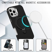 Load image into Gallery viewer, Apple iPhone 16 Pro Case Compatible with MagSafe Military Grade Phone Cover Kickstand
