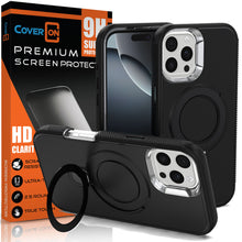 Load image into Gallery viewer, Apple iPhone 16 Pro Case Compatible with MagSafe Military Grade Phone Cover Kickstand
