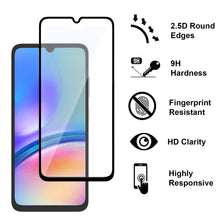 Load image into Gallery viewer, Samsung Galaxy A05s Clear Hybrid Slim Hard Back TPU Case Chrome Buttons
