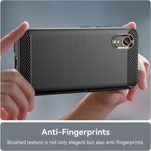 Load image into Gallery viewer, Samsung Galaxy XCover7 Case Slim TPU Phone Cover w/ Carbon Fiber