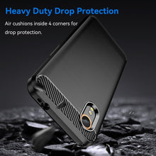 Load image into Gallery viewer, Samsung Galaxy XCover7 Case Slim TPU Phone Cover w/ Carbon Fiber