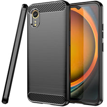 Load image into Gallery viewer, Samsung Galaxy XCover7 Case Slim TPU Phone Cover w/ Carbon Fiber