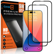 Load image into Gallery viewer, Apple iPhone 15 Pro Max (6.7") Screen Protector Tempered Glass (1-3 Piece)