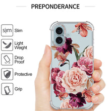 Load image into Gallery viewer, Apple iPhone 16 Slim Case Transparent Clear TPU Design Phone Cover