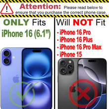 Load image into Gallery viewer, Apple iPhone 16 Case Slim TPU Design Phone Cover