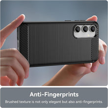 Load image into Gallery viewer, Samsung Galaxy S23 FE 5G Fan Edition Case Slim TPU Phone Cover w/ Carbon Fiber