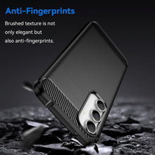 Load image into Gallery viewer, Samsung Galaxy S23 FE 5G Fan Edition Case Slim TPU Phone Cover w/ Carbon Fiber
