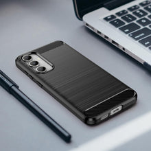 Load image into Gallery viewer, Samsung Galaxy S23 FE 5G Fan Edition Case Slim TPU Phone Cover w/ Carbon Fiber