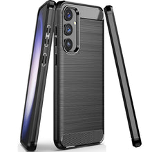 Load image into Gallery viewer, Samsung Galaxy S23 FE 5G Fan Edition Case Slim TPU Phone Cover w/ Carbon Fiber