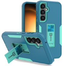 Load image into Gallery viewer, Samsung Galaxy S23 FE 5G Case Heavy Duty Rugged Phone Cover w/ Kickstand