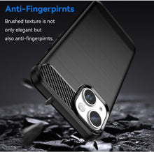 Load image into Gallery viewer, Apple iPhone 15 Plus Phone Case Slim TPU Phone Cover w/ Carbon Fiber