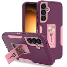 Load image into Gallery viewer, Samsung Galaxy S23 FE 5G Case Heavy Duty Rugged Phone Cover w/ Kickstand
