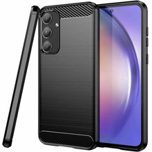 Load image into Gallery viewer, Samsung Galaxy A35 5G Case Slim TPU Phone Cover w/ Carbon Fiber