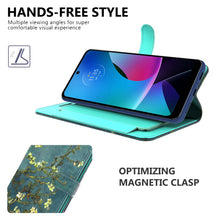 Load image into Gallery viewer, Motorola Moto G Power 5G 2023 Wallet Case RFID Blocking Leather Folio Phone Pouch