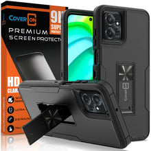 Load image into Gallery viewer, Motorola Moto G Power 5G 2023 Case Heavy Duty Rugged Phone Cover w/ Kickstand