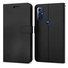 Load image into Gallery viewer, Motorola Moto G Power 5G 2023 Wallet Case RFID Blocking Leather Folio Phone Pouch