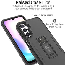 Load image into Gallery viewer, Samsung Galaxy A24 Case Heavy Duty Rugged Phone Cover w/ Kickstand