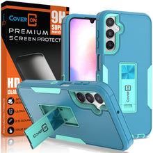 Load image into Gallery viewer, Samsung Galaxy A24 Case Heavy Duty Rugged Phone Cover w/ Kickstand