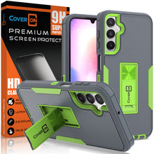 Load image into Gallery viewer, Samsung Galaxy A24 Case Heavy Duty Rugged Phone Cover w/ Kickstand
