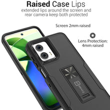 Load image into Gallery viewer, Motorola Moto G 5G 2023 Case Heavy Duty Rugged Phone Cover w/ Kickstand