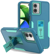 Load image into Gallery viewer, Motorola Moto G 5G 2023 Case Heavy Duty Rugged Phone Cover w/ Kickstand