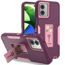 Load image into Gallery viewer, Motorola Moto G 5G 2023 Case Heavy Duty Rugged Phone Cover w/ Kickstand