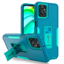 Load image into Gallery viewer, Motorola Moto G Power 5G 2023 Case Heavy Duty Rugged Phone Cover w/ Kickstand