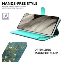 Load image into Gallery viewer, Google Pixel 8 Wallet Case RFID Blocking Leather Folio Phone Pouch