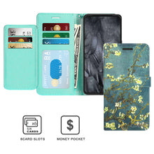 Load image into Gallery viewer, Google Pixel 8 Pro Phone Case Wallet RFID Blocking Leather Folio Phone Pouch