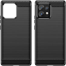 Load image into Gallery viewer, Motorola Edge+ Plus (2023) / Moto Edge 40 Pro Case Slim TPU Phone Cover w/ Carbon Fiber