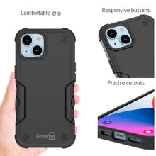 Load image into Gallery viewer, Apple iPhone 15 Case Heavy Duty Military Grade Phone Cover