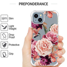 Load image into Gallery viewer, Apple iPhone 15 Plus Slim Case Transparent Clear TPU Design Phone Cover