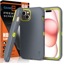Load image into Gallery viewer, Apple iPhone 15 Plus Case Military Grade Heavy Duty Phone Cover