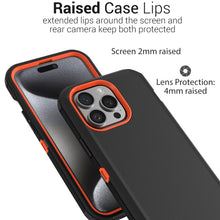 Load image into Gallery viewer, Apple iPhone 15 Pro Max Case Military Grade Heavy Duty Phone Cover
