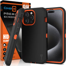 Load image into Gallery viewer, Apple iPhone 15 Pro Max Case Military Grade Heavy Duty Phone Cover