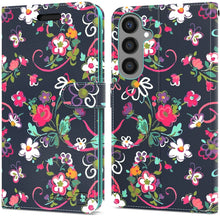 Load image into Gallery viewer, Samsung Galaxy S25 Wallet Case RFID Blocking Leather Folio Phone Pouch