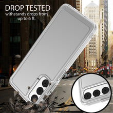 Load image into Gallery viewer, Samsung Galaxy A05s Clear Hybrid Slim Hard Back TPU Case Chrome Buttons
