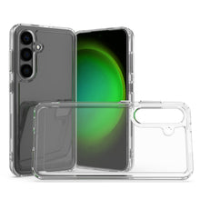 Load image into Gallery viewer, Samsung Galaxy S24+ Plus Clear Hybrid Slim Hard Back TPU Case Chrome Buttons
