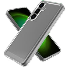 Load image into Gallery viewer, Samsung Galaxy S24+ Plus Clear Hybrid Slim Hard Back TPU Case Chrome Buttons