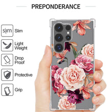 Load image into Gallery viewer, Samsung Galaxy S24 Ultra Slim Case Transparent Clear TPU Design Phone Cover