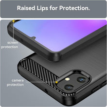 Load image into Gallery viewer, Samsung Galaxy A05 (SM-A055F) Phone Case Slim TPU Phone Cover w/ Carbon Fiber