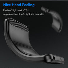 Load image into Gallery viewer, Samsung Galaxy A05 (SM-A055F) Phone Case Slim TPU Phone Cover w/ Carbon Fiber