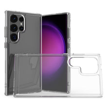 Load image into Gallery viewer, Samsung Galaxy S24 Ultra Clear Hybrid Slim Hard Back TPU Case Chrome Buttons