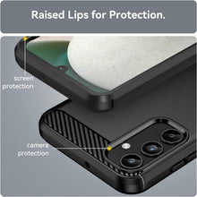 Load image into Gallery viewer, Samsung Galaxy A15 5G Phone Case Slim TPU Phone Cover w/ Carbon Fiber