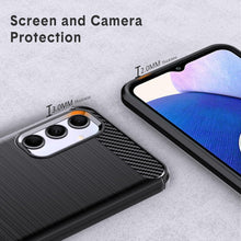 Load image into Gallery viewer, Samsung Galaxy A15 5G Phone Case Slim TPU Phone Cover w/ Carbon Fiber