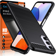 Load image into Gallery viewer, Samsung Galaxy A15 5G Phone Case Slim TPU Phone Cover w/ Carbon Fiber