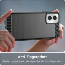 Load image into Gallery viewer, Motorola Moto G Power 5G 2024 Case Slim TPU Phone Cover w/ Carbon Fiber
