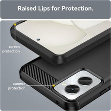 Load image into Gallery viewer, Motorola Moto G Power 5G 2024 Case Slim TPU Phone Cover w/ Carbon Fiber