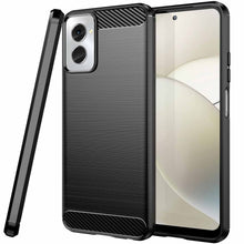 Load image into Gallery viewer, Motorola Moto G Power 5G 2024 Case Slim TPU Phone Cover w/ Carbon Fiber